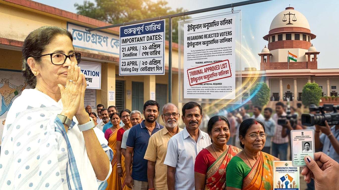 ট্রাইব্যুনালের ছাড়পত্র- উচ্ছ্বাস প্রকাশ Mamata-র