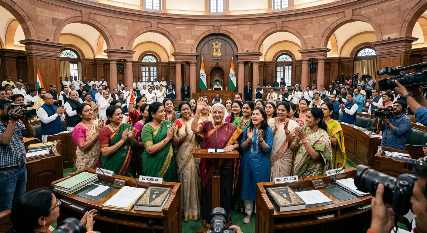 লোকসভায় মহিলা সংরক্ষণ বিল নিয়ে কি হচ্ছে ?
