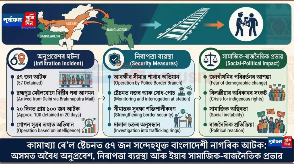 57 Suspected Bangladeshi