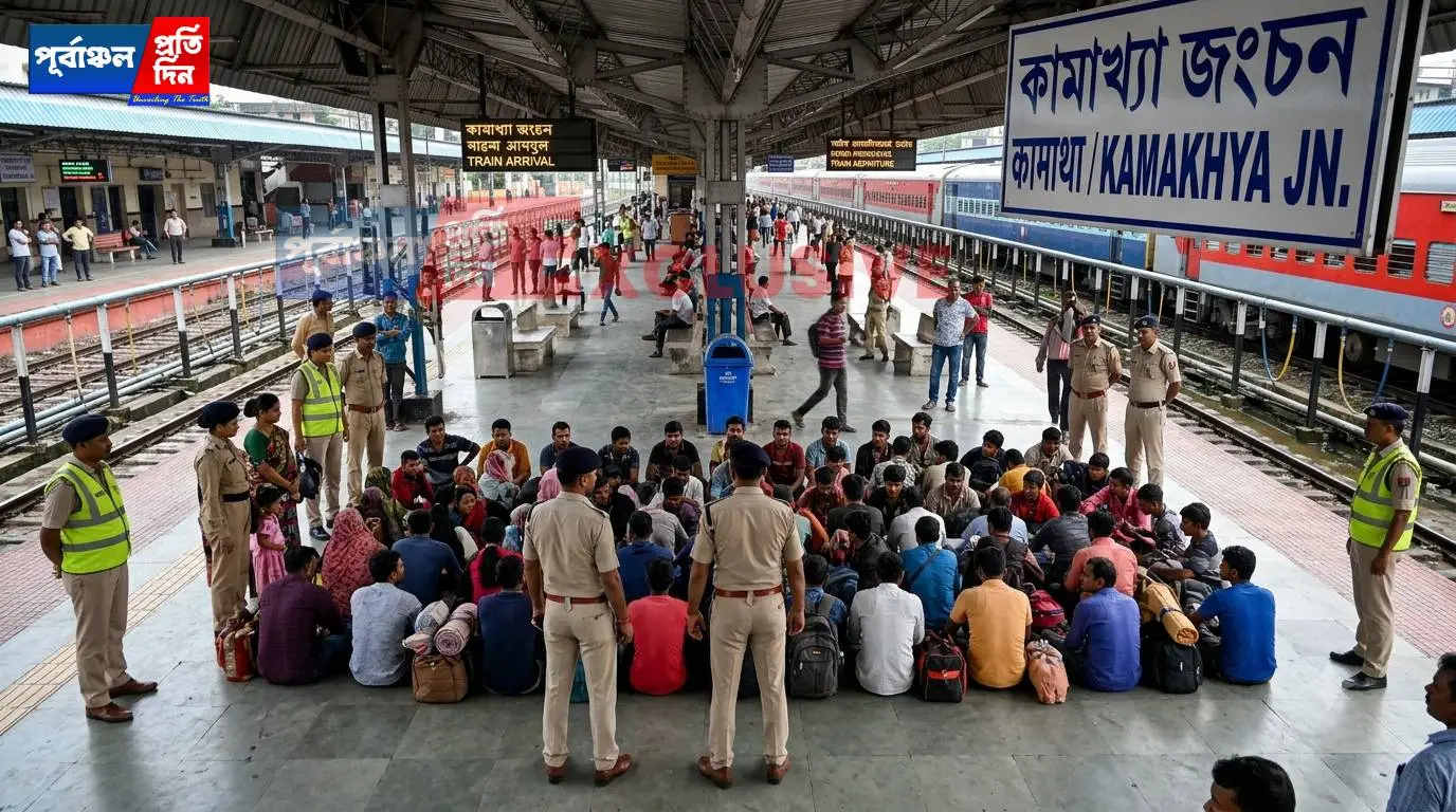 Bangladeshi Arrested at Kamakhya Railway Station